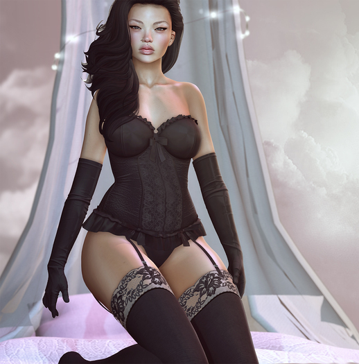 Addams // Elizabeth Glooves // Baby Blue // M