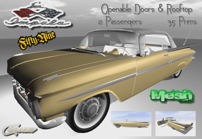 1959 Impala Cream