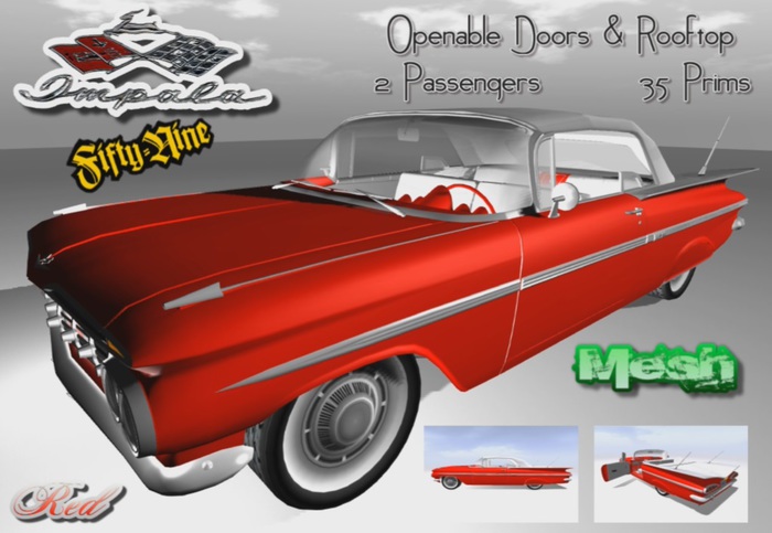 1959 Impala Red