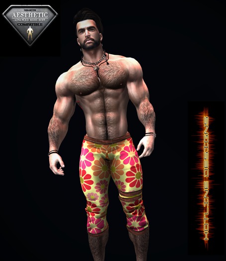 HOTLINE CAPRI PANTS FLOWER POWER