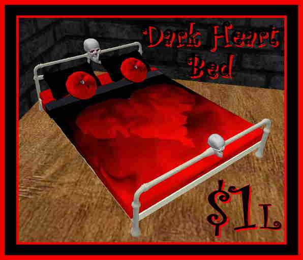 Dark Heart Bed