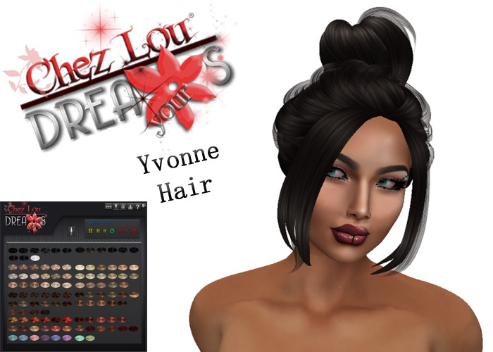 *Chez Lou*Yvone mesh hair rigged
