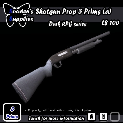 Shotgun Prop 3 Prims a