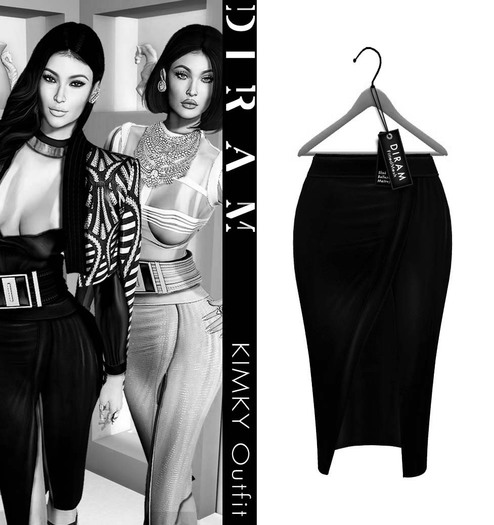 DEMO - D I R A M - KIMKY Skirt 2 _ FittedMesh