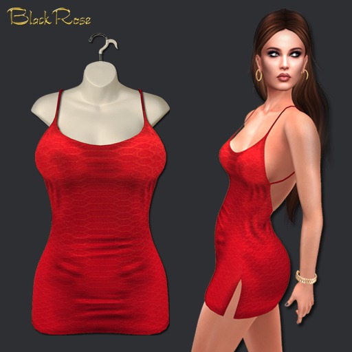 BlackRose Maya Mini Dress Passion