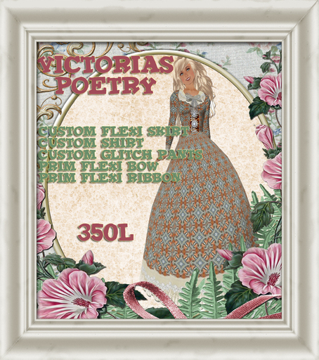 Shabby Chic Victorias Poetry Vintage Flexi Dress