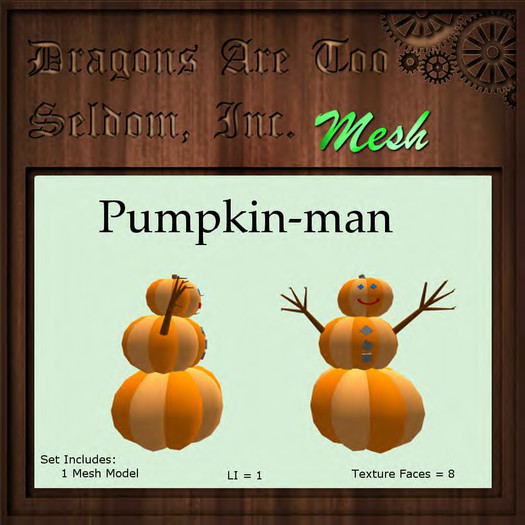 DATSI Mesh - Pumpkin Man Set
