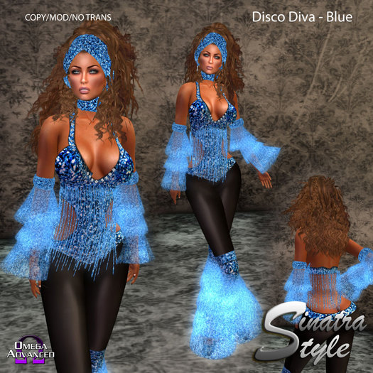 *SINATRA STYLE*  DISCO DIVA - Blue Omega Applier