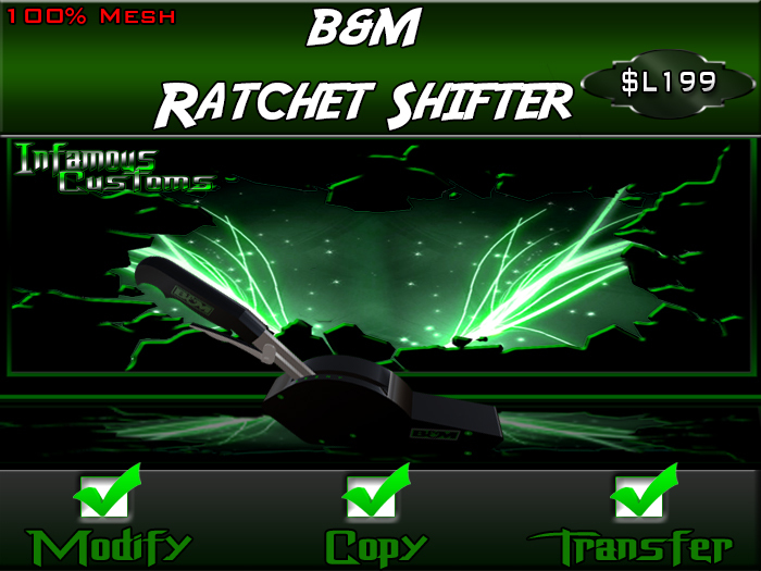 ( ICI ) B&M Ratchet Shifter
