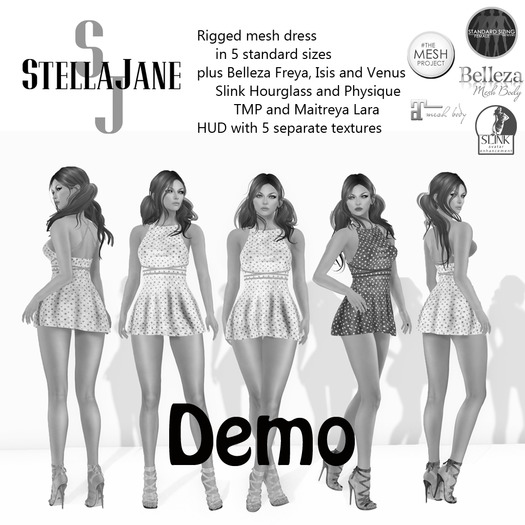 Stella Jane Polka Dot Princess (DEMO)