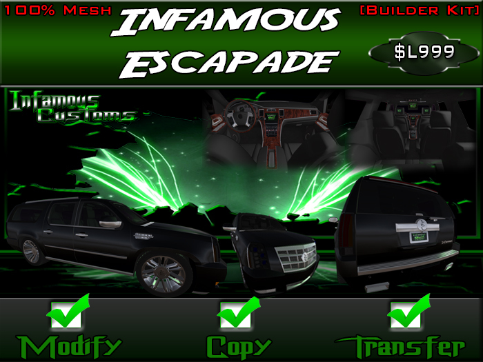 The Infamous Escapade [Full Perm Builderkit]