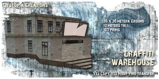 .dystopia. graffiti warehouse