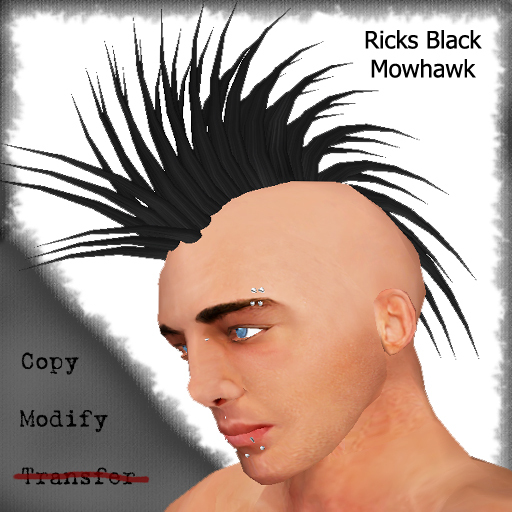 RH-Ricks Black Mowhawk
