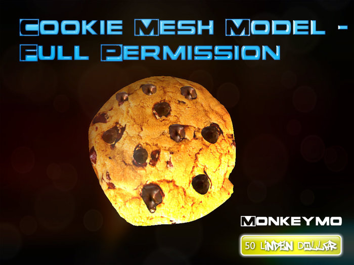 Cookie Mesh Model - Full Permission