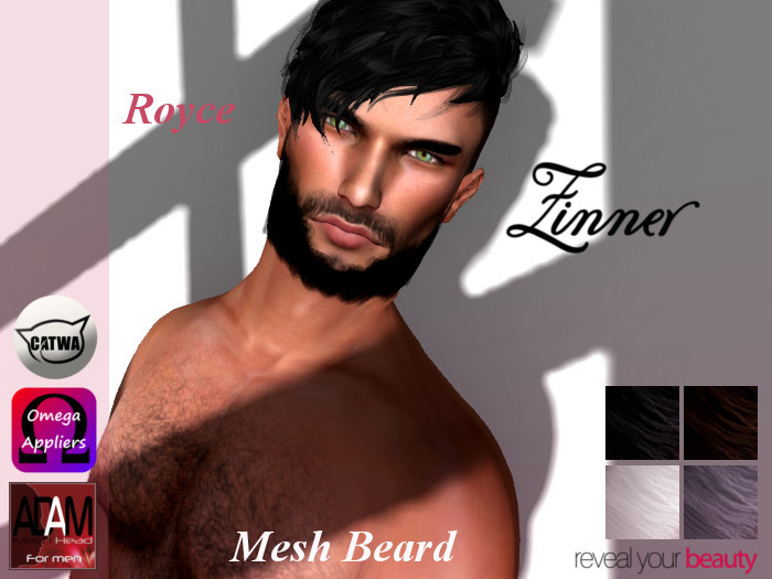 >Zinner< Royce Mesh Beard (PACK)