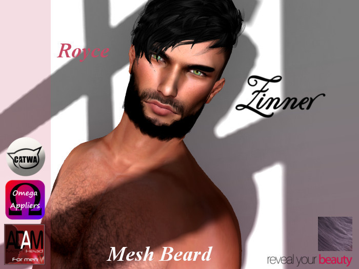 >Zinner< Royce Mesh Beard (Grey)