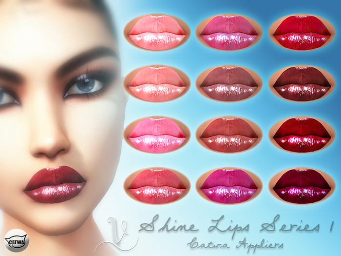 -Vivienne Braveheart- Shine Lips Series 1 [Catwa]