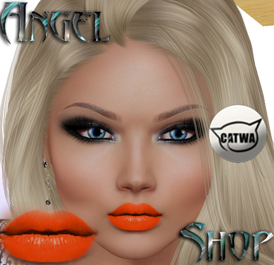 AngelShop Catwa Bento lips Orange