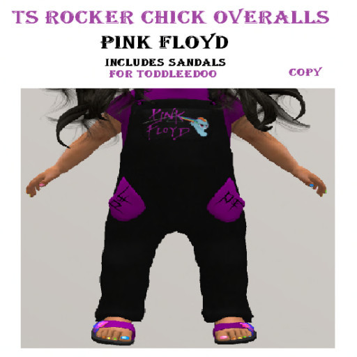 TS OVERALLS BOXED  PINK FLOYD