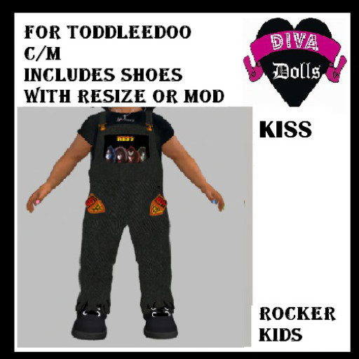 TS OVERALLS BOXED KISS