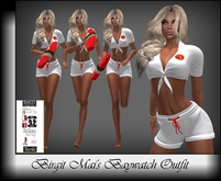 BLACK FRIDAY Birgit Mai's Sexy Baywatch Outfit (BOXED)