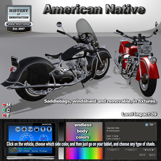 G&D MOTORS  American Native