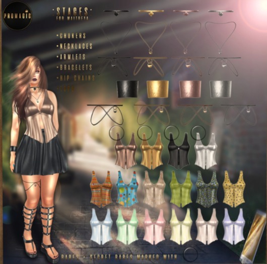 *PROMAGIC* Stages-Necklace-RoseGold