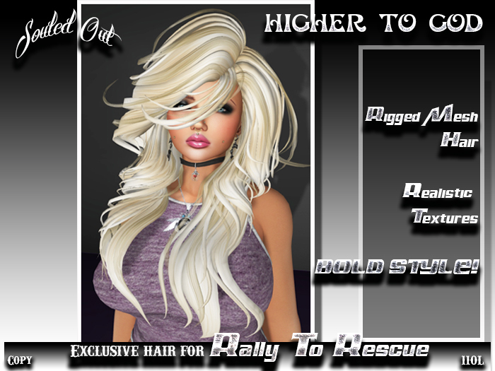 ::SOULED OUT:: EXCLUSIVE RTR HIGHER TO GOD HAIR PLATINUM