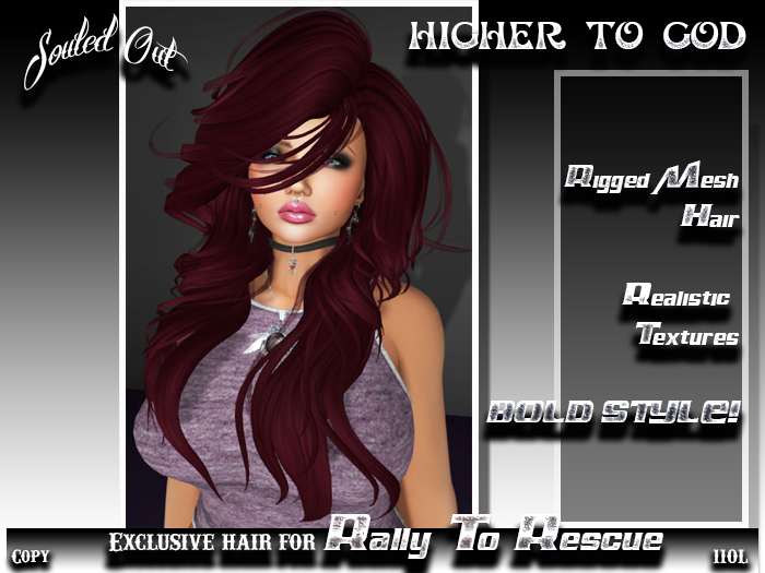 ::SOULED OUT:: EXCLUSIVE RTR HIGHER TO GOD HAIR MAGENTA