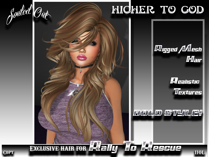 ::SOULED OUT:: EXCLUSIVE RTR HIGHER TO GOD HAIR LIGHT BROWN