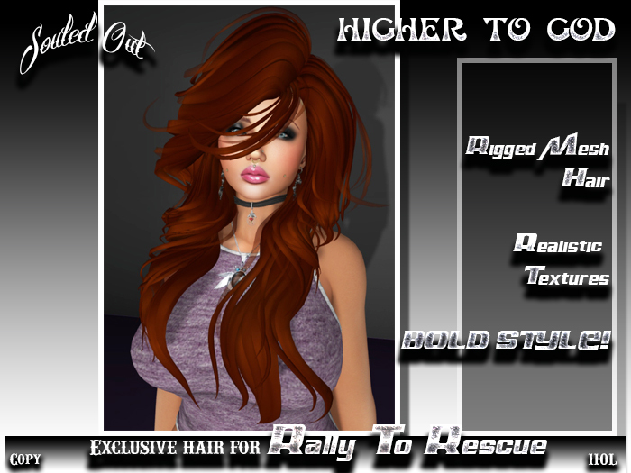 ::SOULED OUT:: EXCLUSIVE RTR HIGHER TO GOD HAIR GINGER