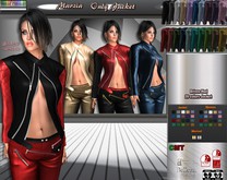 R.F. - Mesh line*MARZIA  Jacket with hud  box
