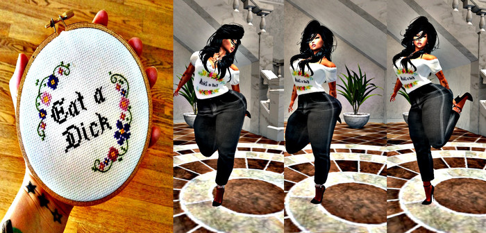 Eat a Dick Black Jean PhatPack