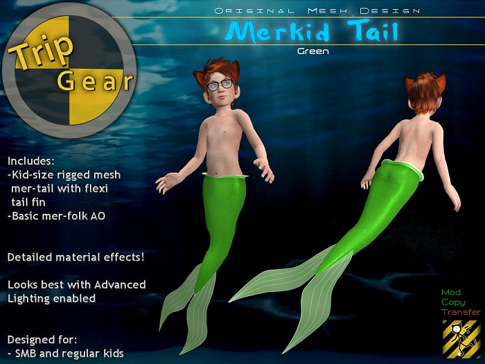 TripGear Merkid Tail Green
