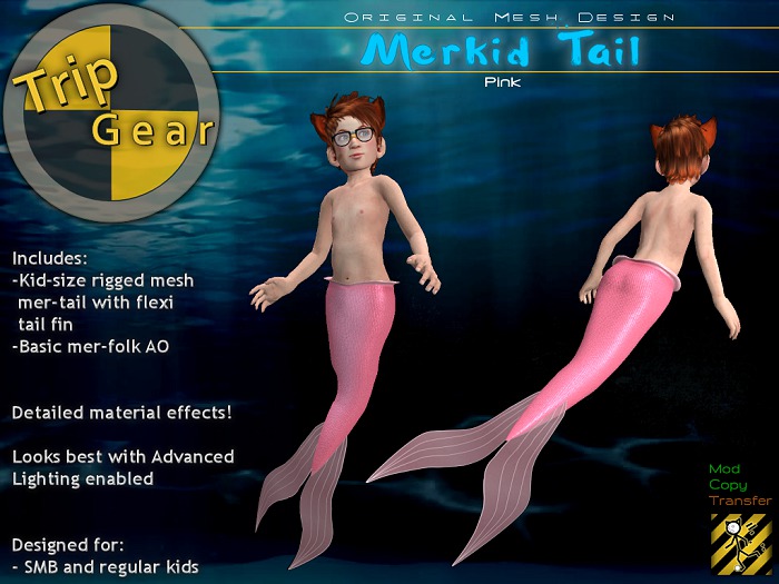 TripGear Merkid Tail Pink
