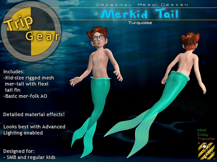 TripGear Merkid Tail Turquoise