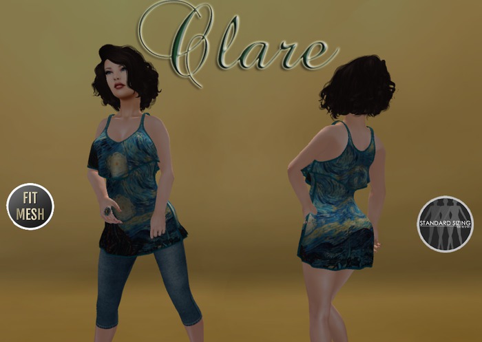 Clare Starry Night  Dress