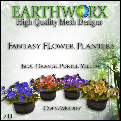 :.EARTHWORX.: Fantasy Flower Planters [BOX]