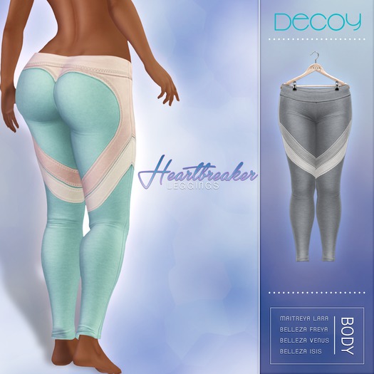 Decoy - Heartbreaker Leggings: Gray