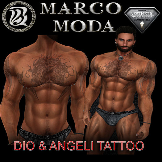 MM DIO & ANGELI TATTOO 2.0