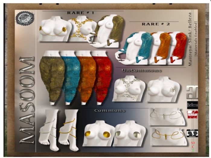 [[ Masoom ]] Hellen Belly Gold COMMON