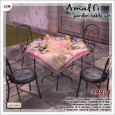 [V/W]  Amalfi Garden Table Clothed V1/4 COPY - (BOX)