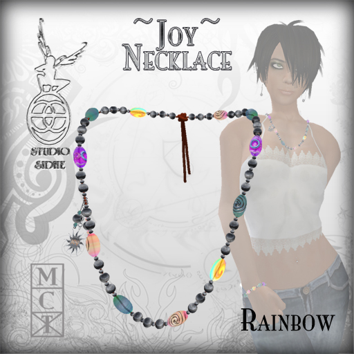 :+:SS:+: Joy Beaded necklace [rainbow]
