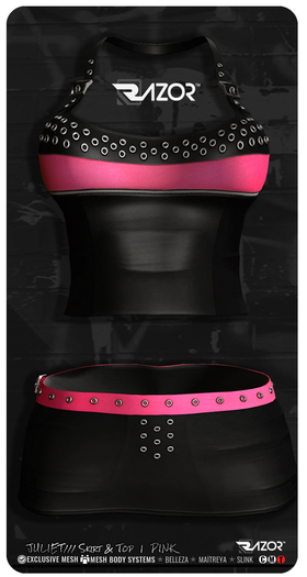 Razor/// Juliet Outfit - Pink