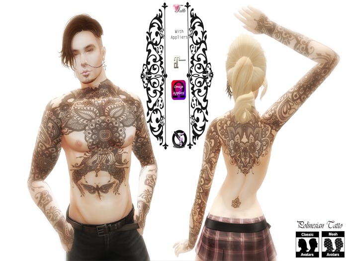 *IONIC:FASHION* TATTO GIFT - Polinesian Tatto