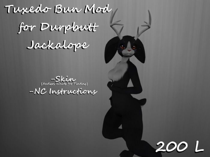 Tuxedo Bun for Durpbutt Jackalope BOXED