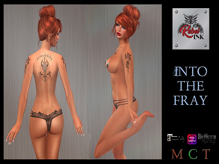 Rebel Ink - Into the Fray Tattoo - Boxed
