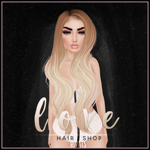 Love [Rivals] Hair #6 Pink Pastel