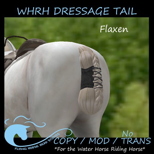 WH Riding Horse Dressage Tail -Flaxen