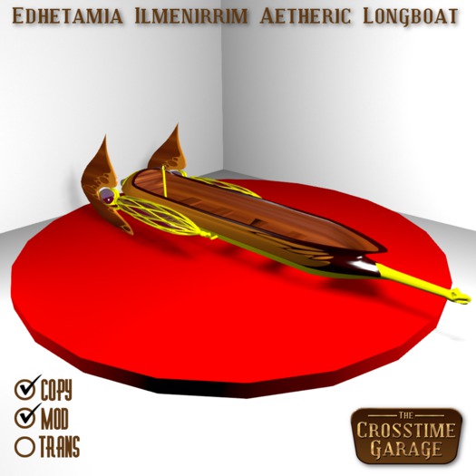 Edhetamia Ilmenirrim Aetheric Longboat
